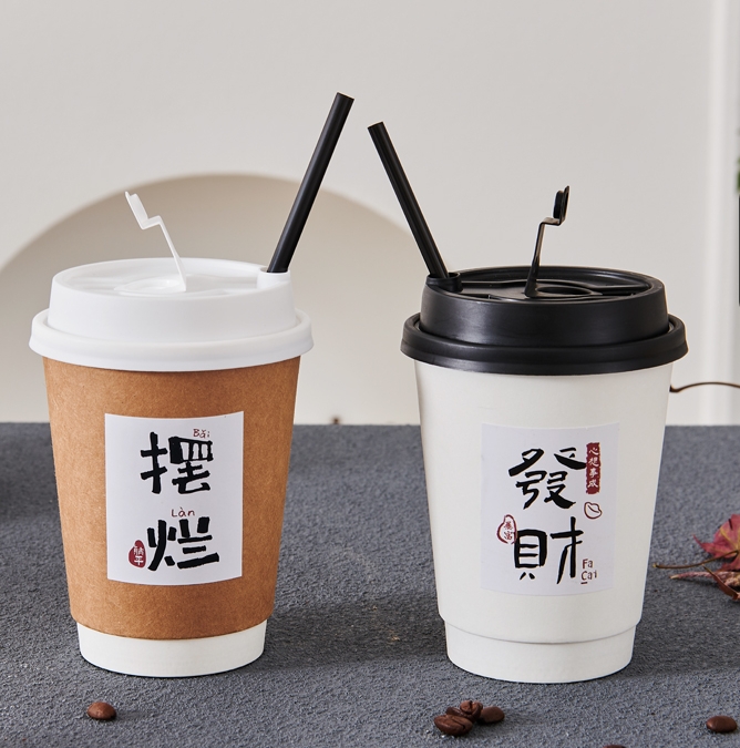 河南双层奶茶杯定做